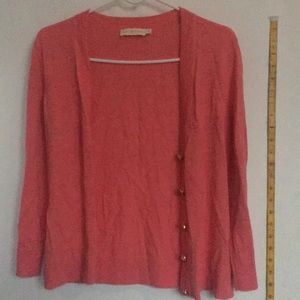 Light pink Tory Burch cardigan